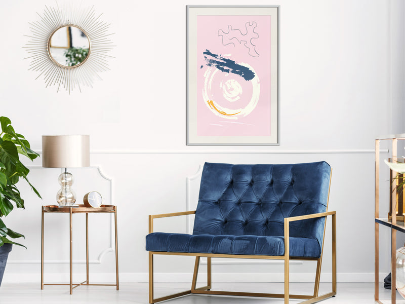 Poster - In the Crosshairs  - wit passepartout