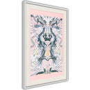 Poster - Mirror Reflection  - wit passepartout