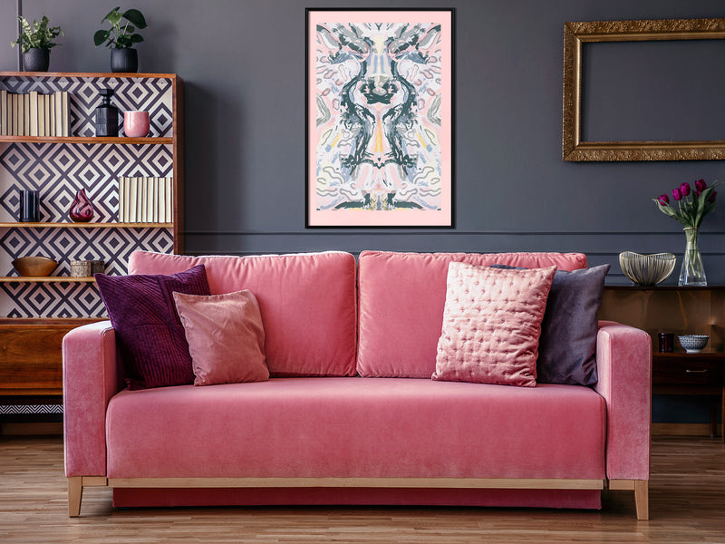 Poster - Mirror Reflection  - zwart