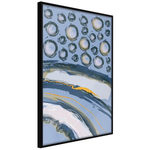 Poster - Rain on the Highway  - zwart