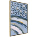 Poster - Rain on the Highway  - goud