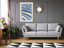 Poster - Rain on the Highway  - goud passepartout