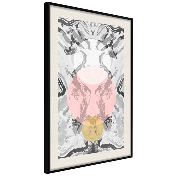 Poster - Rise of the Three Suns  - zwart passepartout