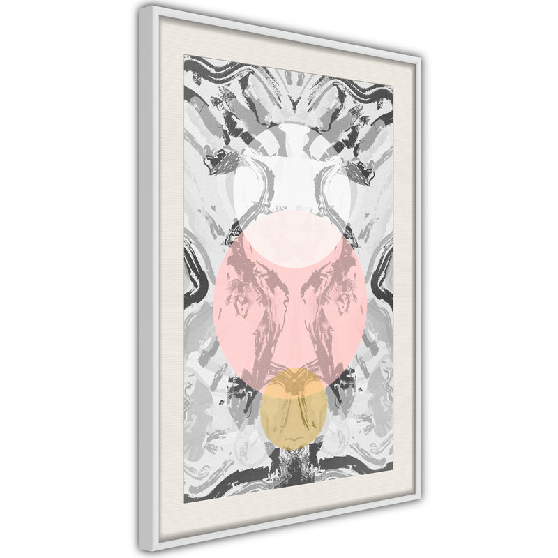 Poster - Rise of the Three Suns  - wit passepartout