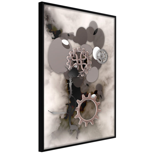 Poster - Ancient Mechanism  - zwart