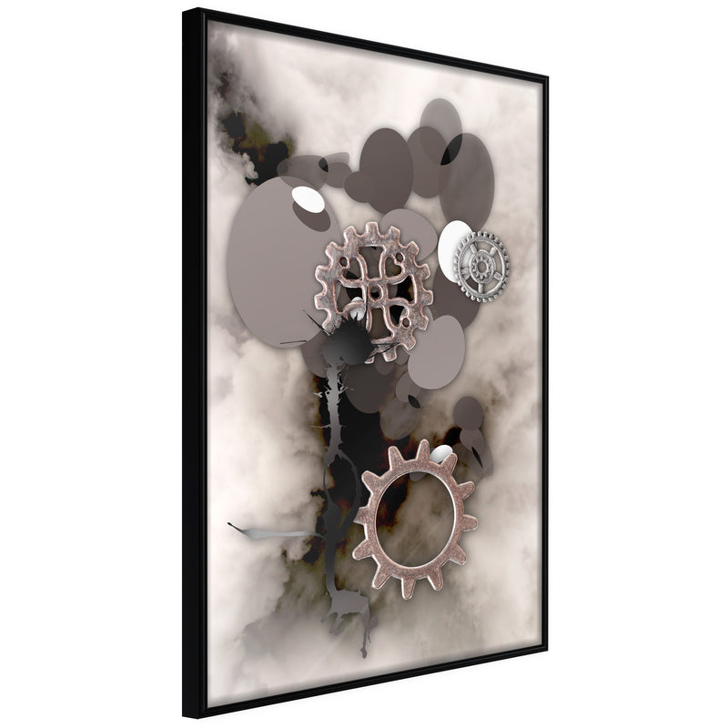 Poster - Ancient Mechanism  - zwart
