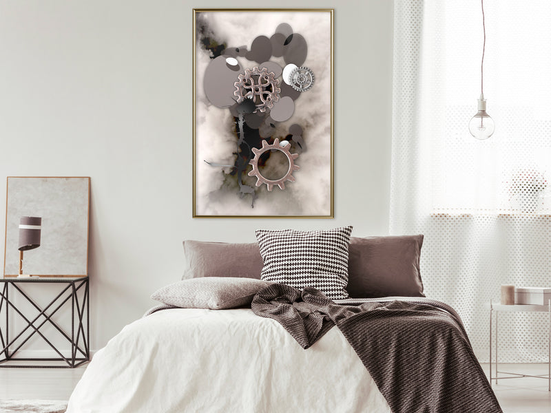 Poster - Ancient Mechanism  - goud