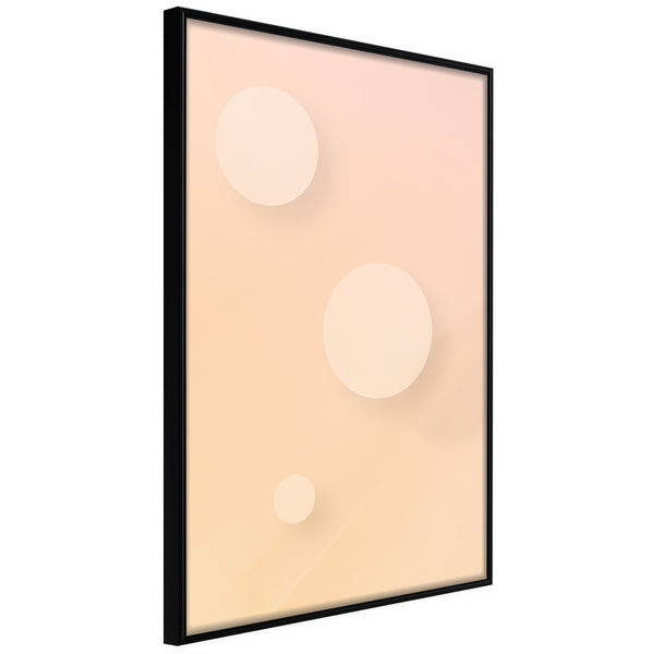 Poster - Pastel Closeness  - zwart