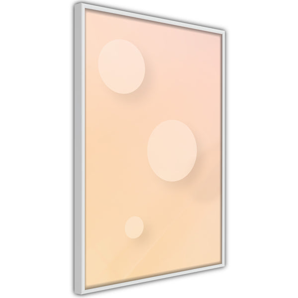 Poster - Pastel Closeness  - wit