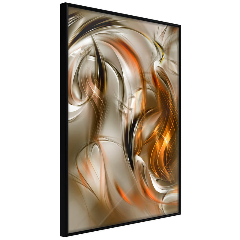 Poster - Amber Breeze  - zwart