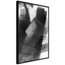 Poster - Black Mosaic  - zwart