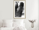 Poster - Black Mosaic  - goud passepartout