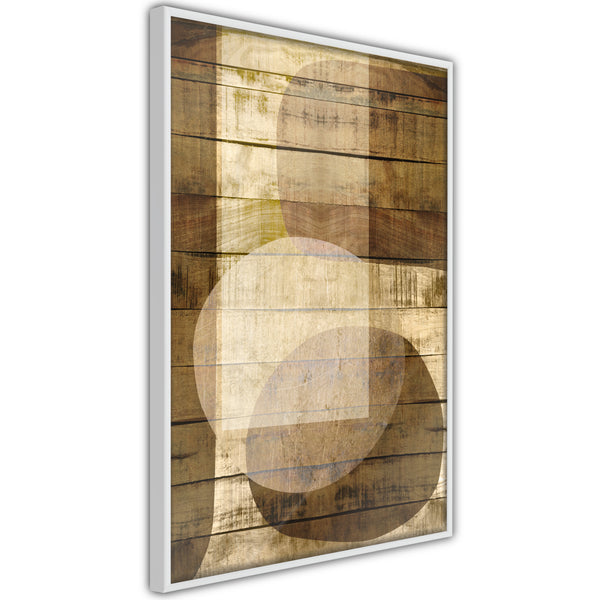 Poster - Illuminated Space  - wit