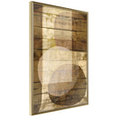 Poster - Illuminated Space  - goud