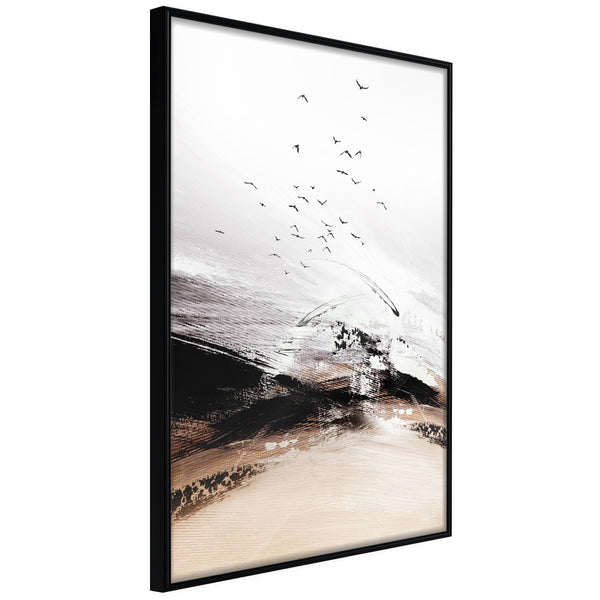 Poster - Flight into the Unknown  - zwart