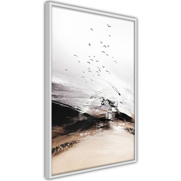 Poster - Flight into the Unknown  - wit