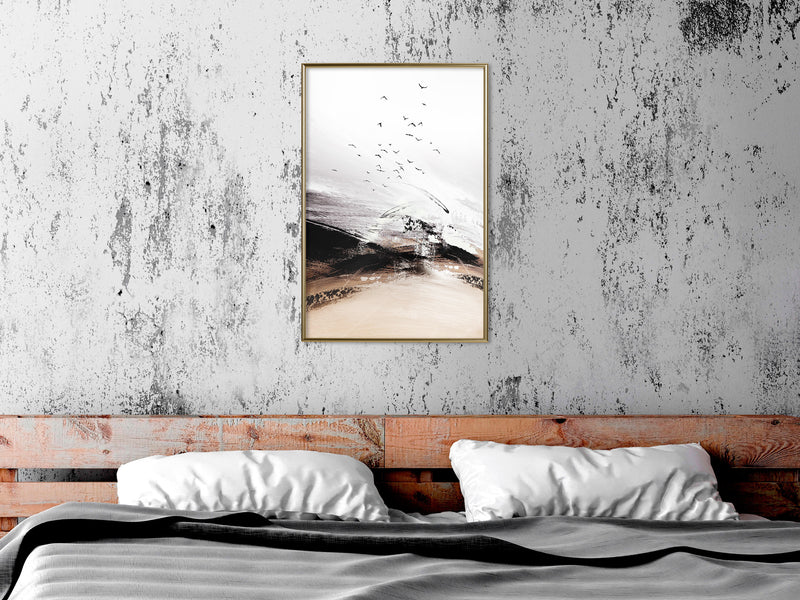 Poster - Flight into the Unknown  - goud