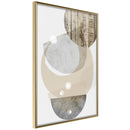 Poster - Bowls Collection  - goud
