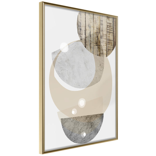 Poster - Bowls Collection  - goud