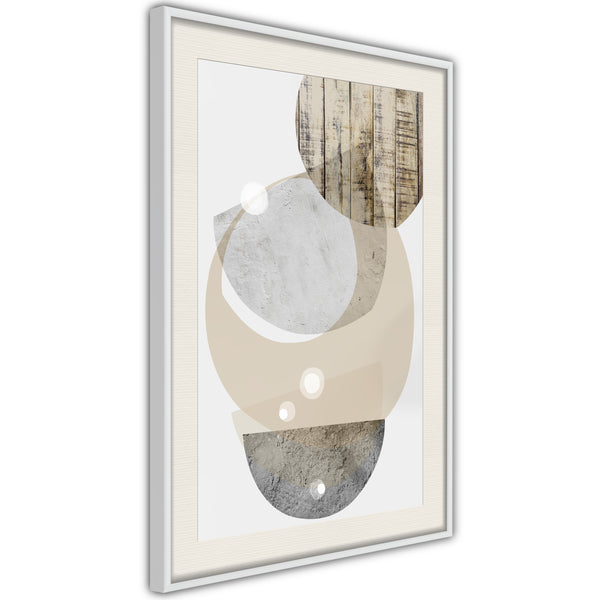 Poster - Bowls Collection  - wit passepartout