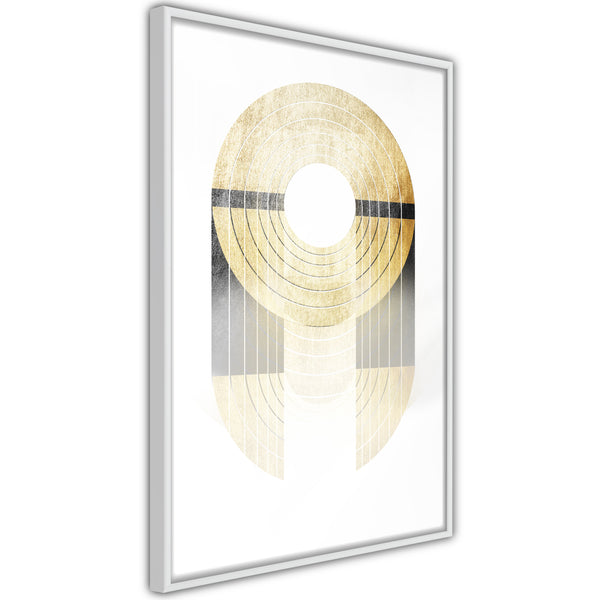 Poster - Retro Records  - wit