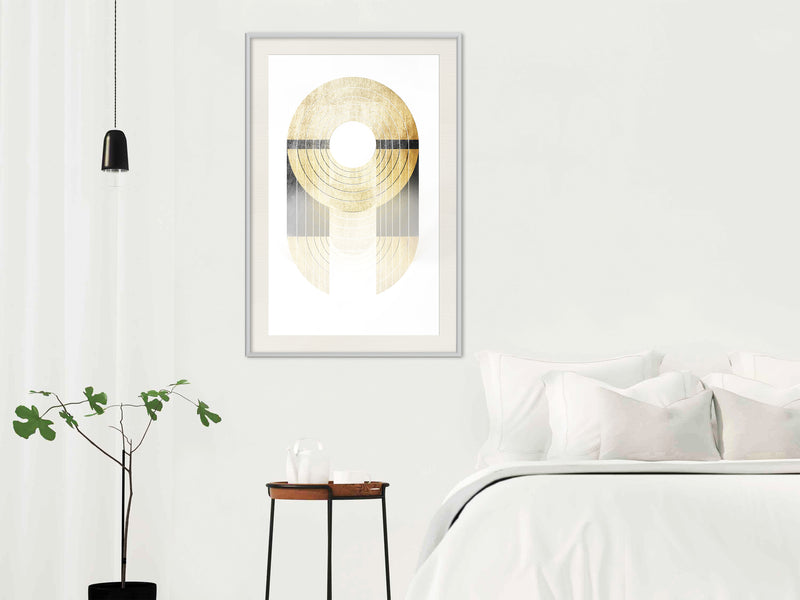 Poster - Retro Records  - wit passepartout