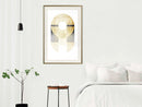 Poster - Retro Records  - goud passepartout