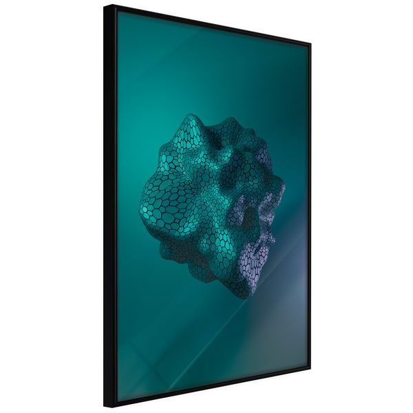 Poster - Sea Fossil  - zwart