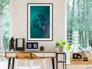 Poster - Sea Fossil  - zwart passepartout