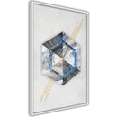Poster - Marble Composition II  - wit