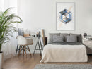 Poster - Marble Composition II  - wit