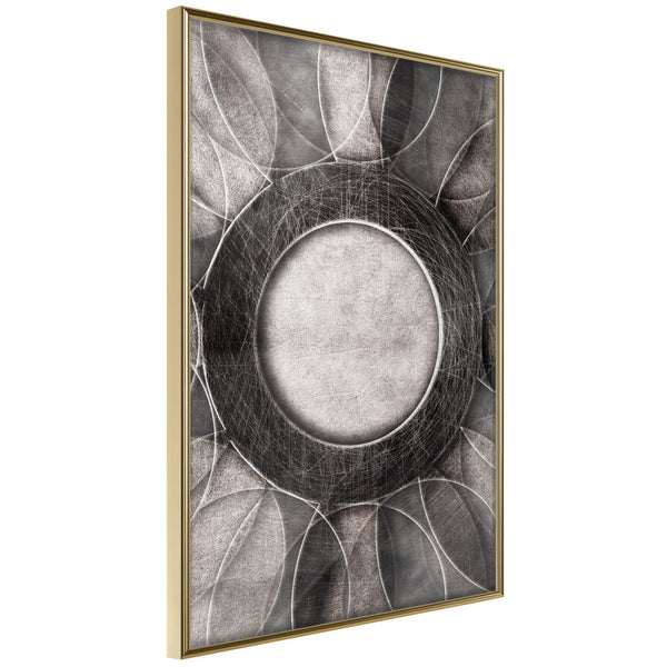 Poster - Circles  - goud