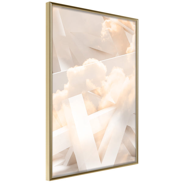 Poster - Cloud Nine  - goud