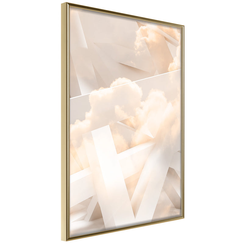 Poster - Cloud Nine  - goud
