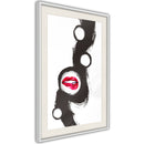 Poster - Passion  - wit passepartout