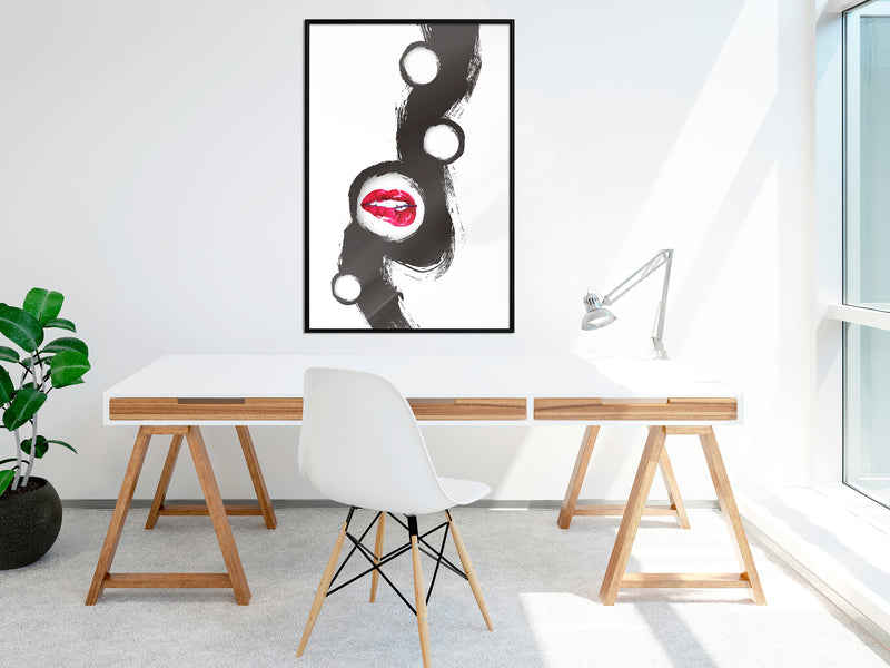 Poster - Passion  - zwart