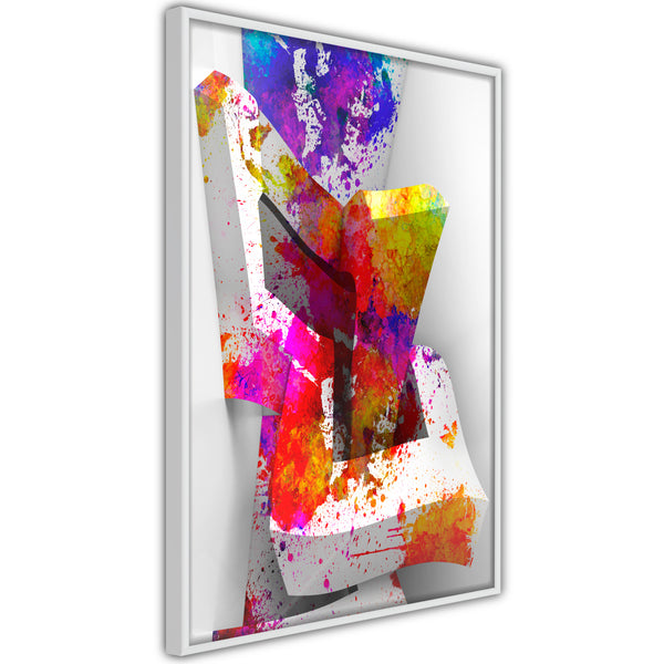 Poster - Colours and Shapes  - wit