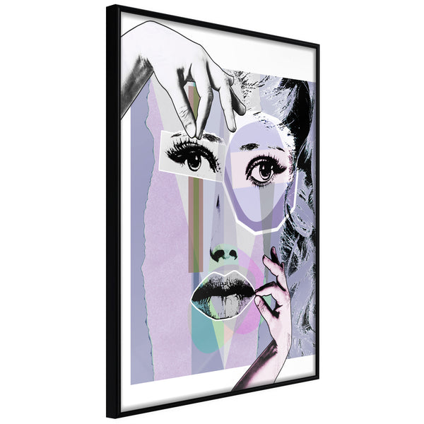 Poster - Pieced Together  - zwart