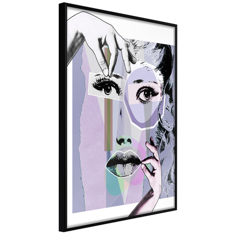 Poster - Pieced Together  - zwart