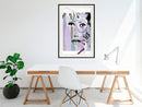 Poster - Pieced Together  - zwart passepartout