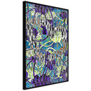 Poster - Modern Arabesque  - zwart