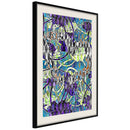 Poster - Modern Arabesque  - zwart passepartout