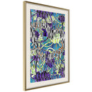 Poster - Modern Arabesque  - goud passepartout