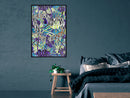 Poster - Modern Arabesque  - zwart