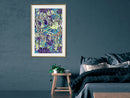 Poster - Modern Arabesque  - goud passepartout