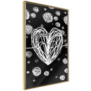 Poster - Entangled Heart  - goud