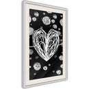 Poster - Entangled Heart  - wit passepartout