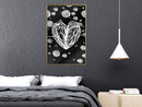 Poster - Entangled Heart  - goud