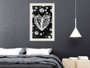 Poster - Entangled Heart  - wit passepartout