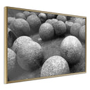Poster - Stone Spheres  - goud